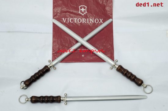 VICTORINOX - Pengasah pisau gred halus (hulu kayu)