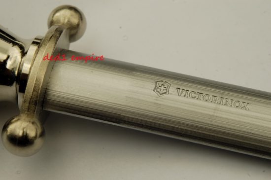 VICTORINOX - Pengasah pisau gred halus (hulu kayu)
