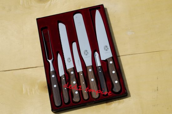 VICTORINOX - set pelbagai pisau 7 jenis (STOK LAMA)