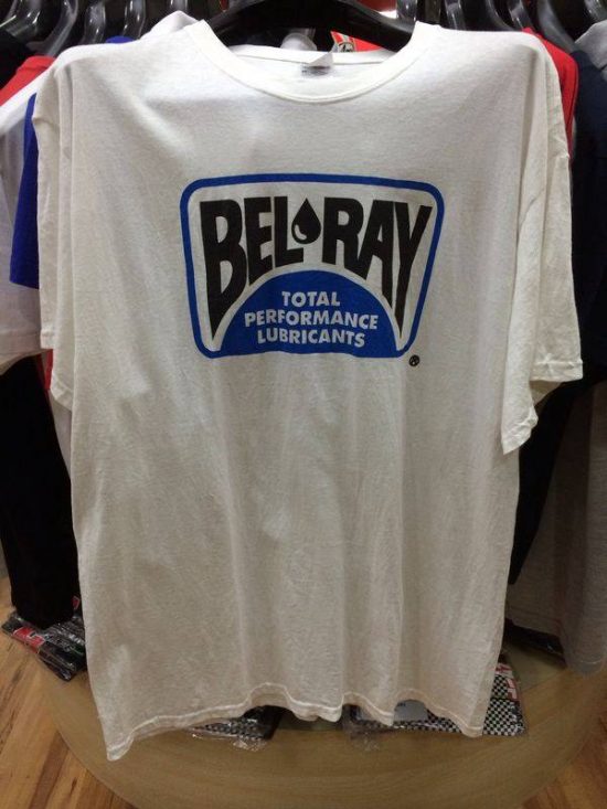 BELRAY - Kemeja putih leher bulat / Tshirt