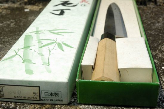 pisau sashimi/dapur YANAGIBA Nikken (JEPUN)