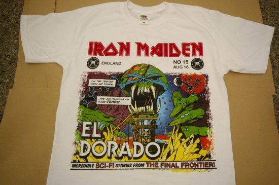 Baju Iron Maiden "El Dorado"