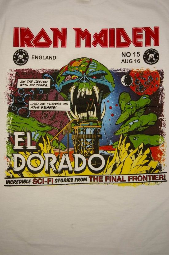 Baju Iron Maiden "El Dorado"