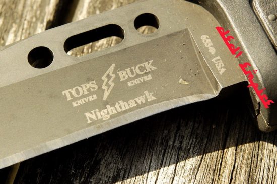pisau taktikal "Nighthawk" BUCK X TOPS