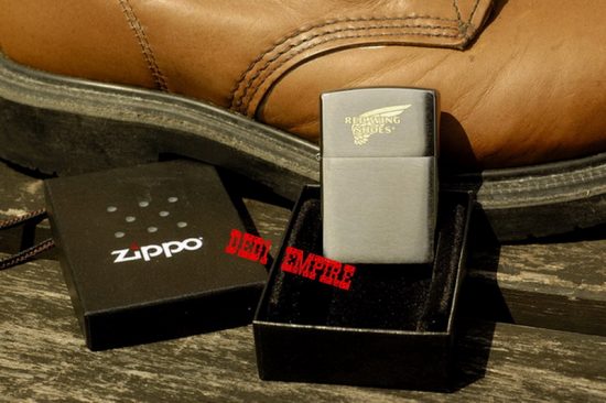 Red Wing Shoes - Pemetik api ZIPPO X Red Wing