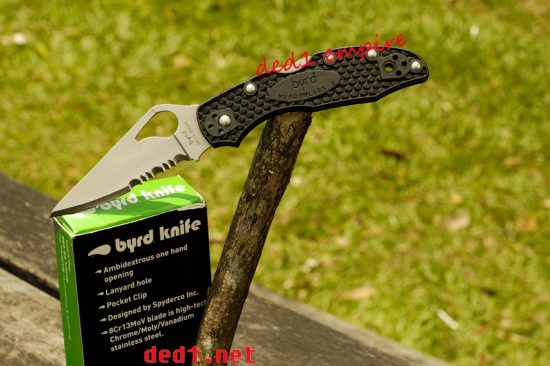 Byrd x Spyderco - pisau lipat meadowlark 2