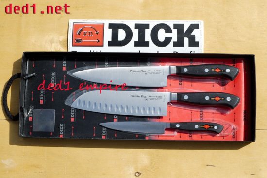 F.DICK - Set pisau dapur tempa Eurasia (JERMAN)