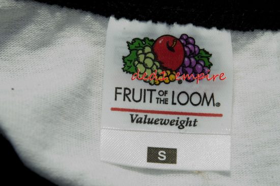 FRUIT OF THE LOOM - Baju baseball leher bulat