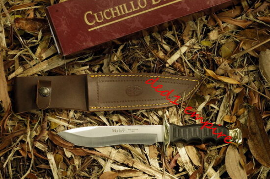 MUELA X Victorinox - pisau lasak hutan (sarung KULIT)