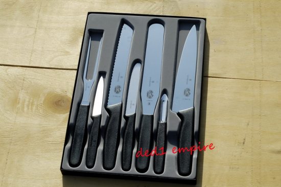 VICTORINOX - set pelbagai pisau - 7 jenis