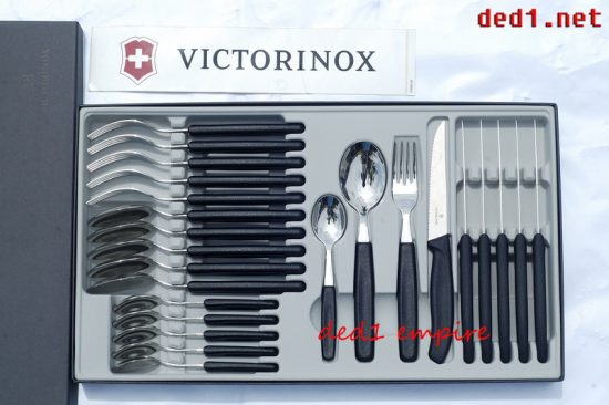 VICTORINOX - Set pelbagai sudu/garpu/pisau meja (SWITZERLAND)