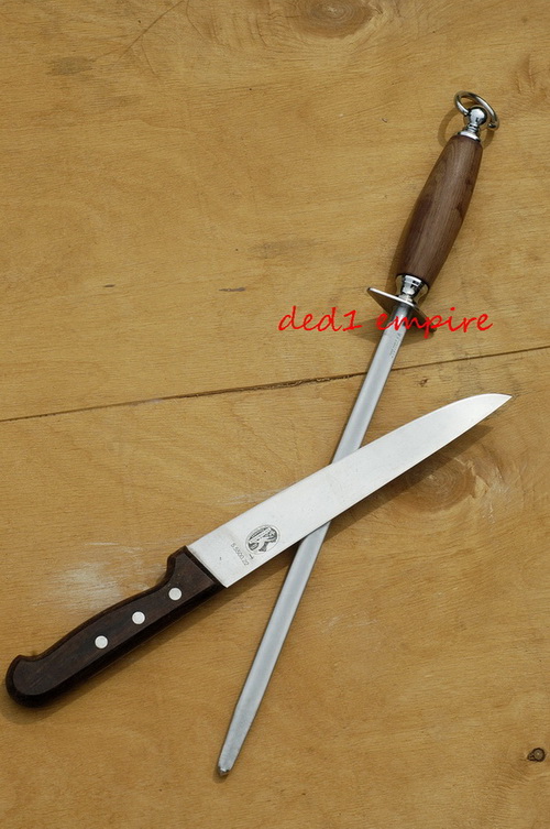 GRANTON - pengasah pisau 30cm HULU KAYU (Sheffield, ENGLAND)