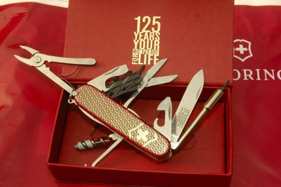 Victorinox Swiss Army - pisau poket 125 tahun EDISI TERHAD