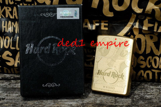 ZIPPO x Hard Rock Cafe - pemetik api lighter (USA)