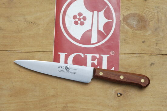ICEL - pisau dapur 17cm (hulu KAYU JATOBA)