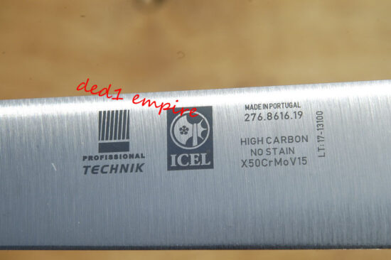 ICEL - pisau dapur "TECHNIK" 19cm (Portugal)