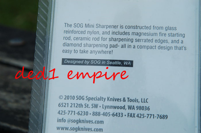 SOG Firestarter Sharpener SH03