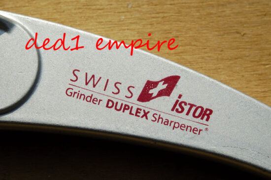 ISTOR - pengasah pisau BERLIAN "Duplex" (SWISS)