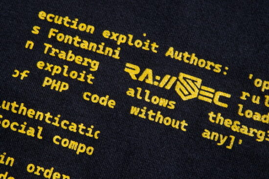 RAWSEC - baju tshirt "EXPLOIT" (EDISI TERHAD 2021)