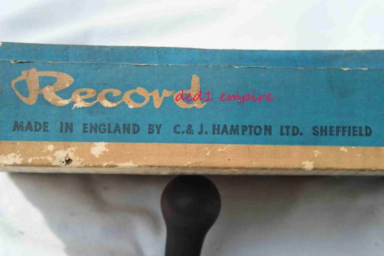RECORD - ketam kayu LAMA (Sheffield, ENGLAND)