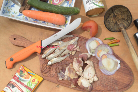 EKA - pisau hiris daging/sembelih 7 inci (SWEDEN)